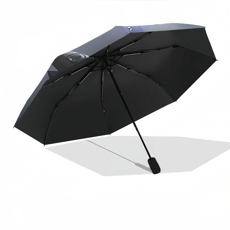 Ombrello Automatico con Apertura e Chiusura a Tema Caccia a Reazione, Ombrello Portatile Colorato a 8 stecche, Adatto per Uomini e Donne, Un Perfetto G