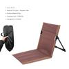 Ultra-Light Folding Camping Chair with Backrest Outdoor Portable Beach Lounge Chair for Camping, Beach, Picnic, Park, Lawn