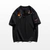 Women's Casual Cotton T-Shirt With Snack and Letter Print Loose Fit Plus Size M-6XL