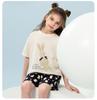English Bolun Girls' Short-sleeved Shorts Summer Comfortable Home Clothing Set