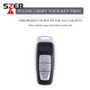 Legierung Leder Auto Fernbedienung Schlüsselhülle Abdeckung Schale Fob für A3 A4 B9 A6 A7 4K A8 E-tron Q5 Q8 C8 D5 SQ8 Schlüssel Schutztasche