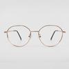 SBKA Ron-C01 Gold-Rimmed Round Glasses