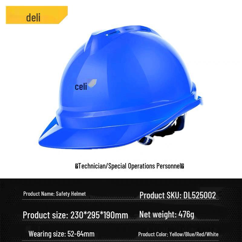 Deli Industrial Safety Helmet