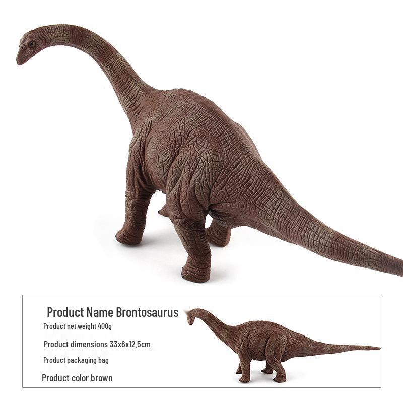 Popular Dinosaur World Figurine: Brachiosaurus, Brontosaurus, and Apatosaurus Models