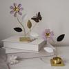 Decorative Floral Candle Holder Romantic Metal Tealight Holder Butterfly Flower Stand  Home Decor