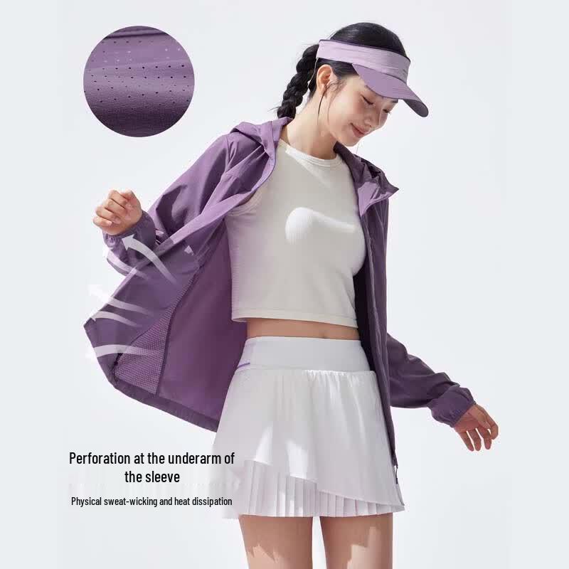 Pioneer Camp Women's Summer Outdoor Hooded Sun Protection Jacket