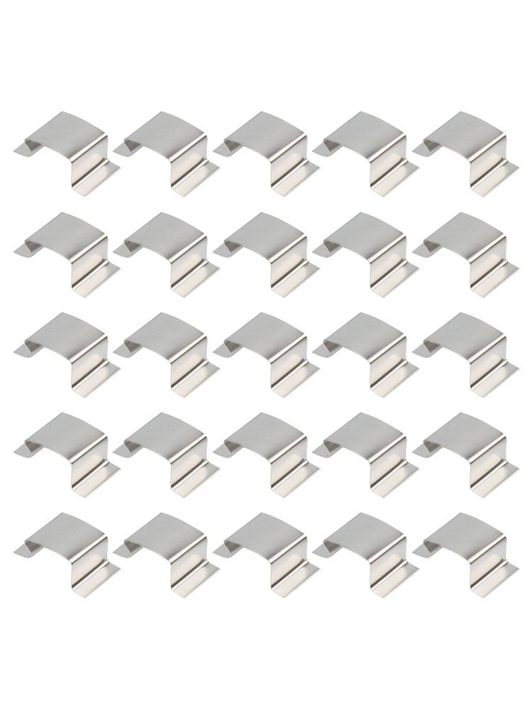 

Greenhouse Glass Clips Stainless Steel Construction for Reliable Support and Organization in Your Gardening Space