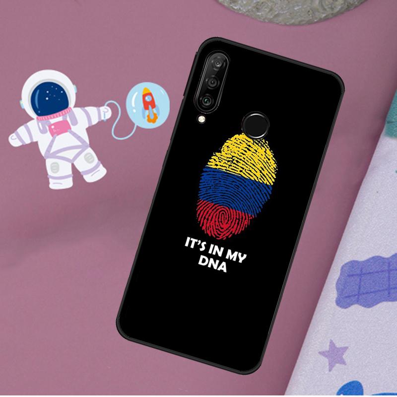 Colombia Flag For Huawei Nova 10 9 SE 11 Pro Y60 Y70 Y90 Y61 Y91 Y72 Y73 12i 11i 8i P20 P30 P40 Lite Case