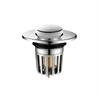 Push Up Sink Stopper for Bathroom, Press Type Spring Plug