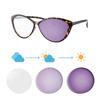 SHINU Cat Eye Frame Women Glasses Photochromic Lenses Myopia Diopter Pink Blue Purple Grey Brown No Astigmatism
