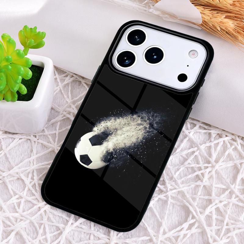 Football Soccer Phone Case for iPhone 17 Air 16 15 11 12 14 13 Pro Max Shockproof Cover
