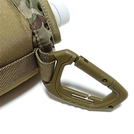 Oregonian Camper Tactical Water Bottle Holder, Black Camo, OCB2069BC