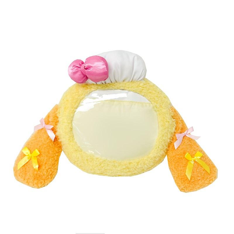 

Transparent Cute Cookieann Design Plush Backpack Bow Decoration For Daily Use