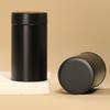 Portable Tinplate Tea Tin Large Capacity Moisture-proof Tea Jar Round Sealed Tea Can for Home&Travel