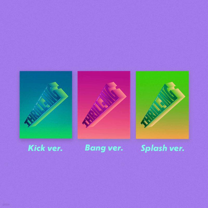 

THE BOYZ - 6th Mini Album: THRILL-ING [KICK/BANG/SPLASH ver. Randomly Sent]