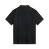 Li Ning Sports Lifestyle Serie Einfarbig Bequem Atmungsaktiv Vielseitig Kurzarm Poloshirt Herren Poloshirts Schwarz APLV063-2