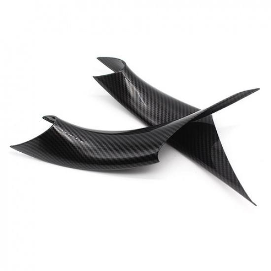 2x Carbon Fiber Inner Door Handle Pull Cover For BMW 3 4 Series F30 F35 2012-18