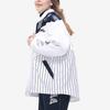 Fila Fusion Woven Spliced Sports Loose Hooded Jacket Women jackets White T11W212705FWT