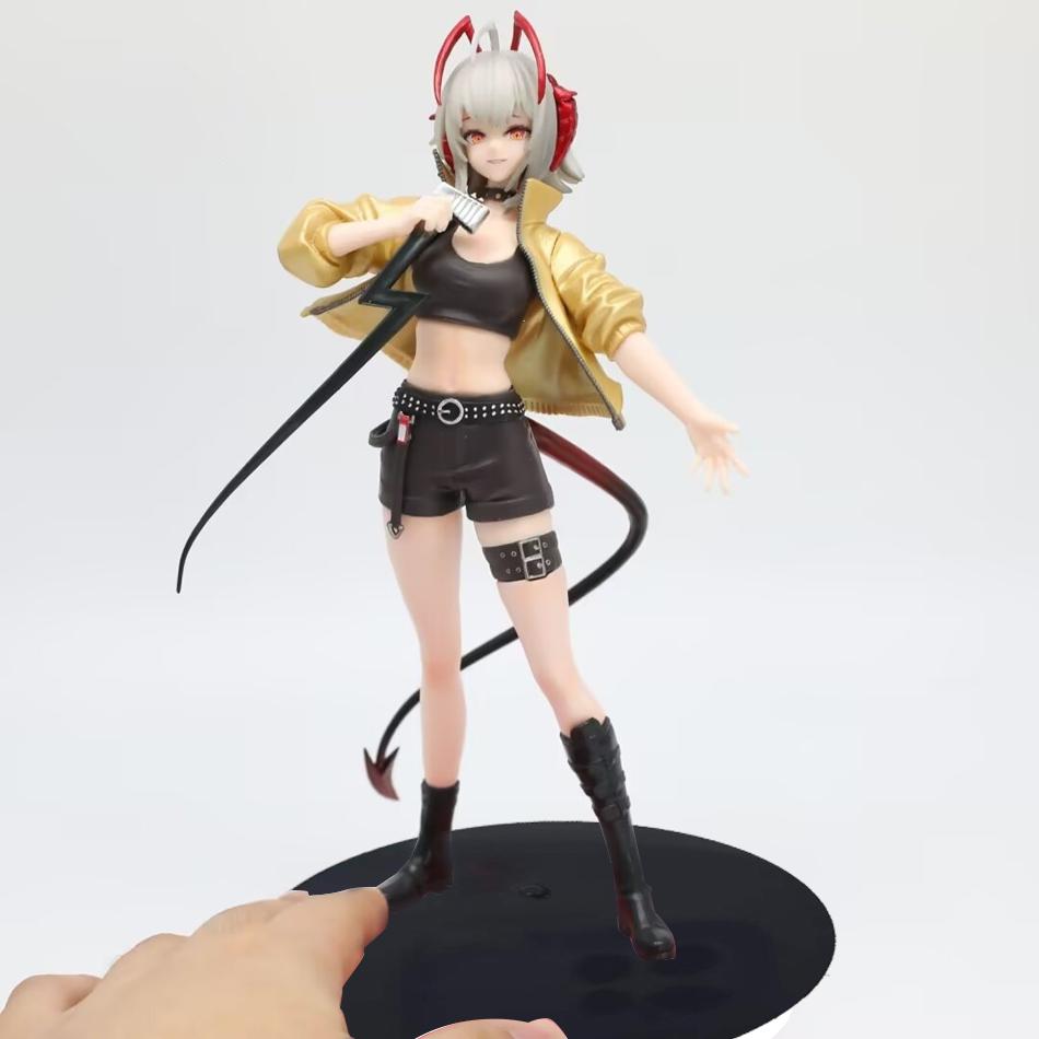 Arknights Anime Game Figure W Armed Beautiful Girls Peripherals Kawaii Manga Figures Collection Model Dolls for Game fans Gift