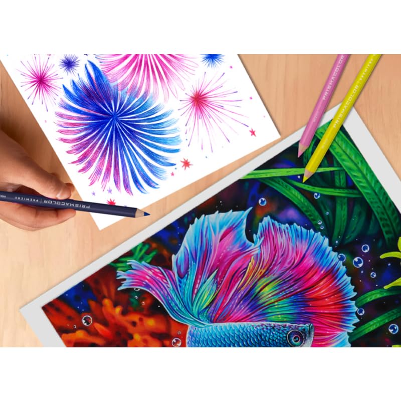 Prisma Colored Pencil Set 72 Colors 1 Piece Art Supplies