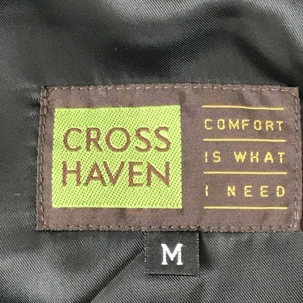 CROSSHAVEN 100% Cashmere Tailored Jacket/Men’s M/Black/Inner Side Pockets(USED)