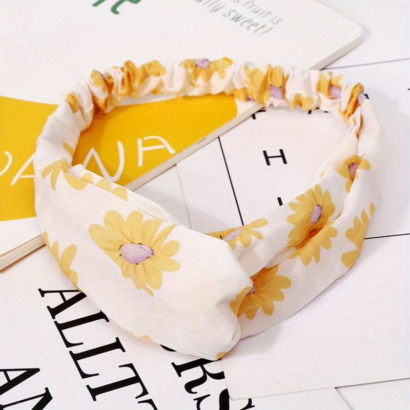 Moda Kobiety Dziewczęta Letnie czeskie opaski do włosów Opaski z nadrukiem Vintage Krzyż Turban Bandaż Bandany Opaski do włosów Akcesoria do włosów
