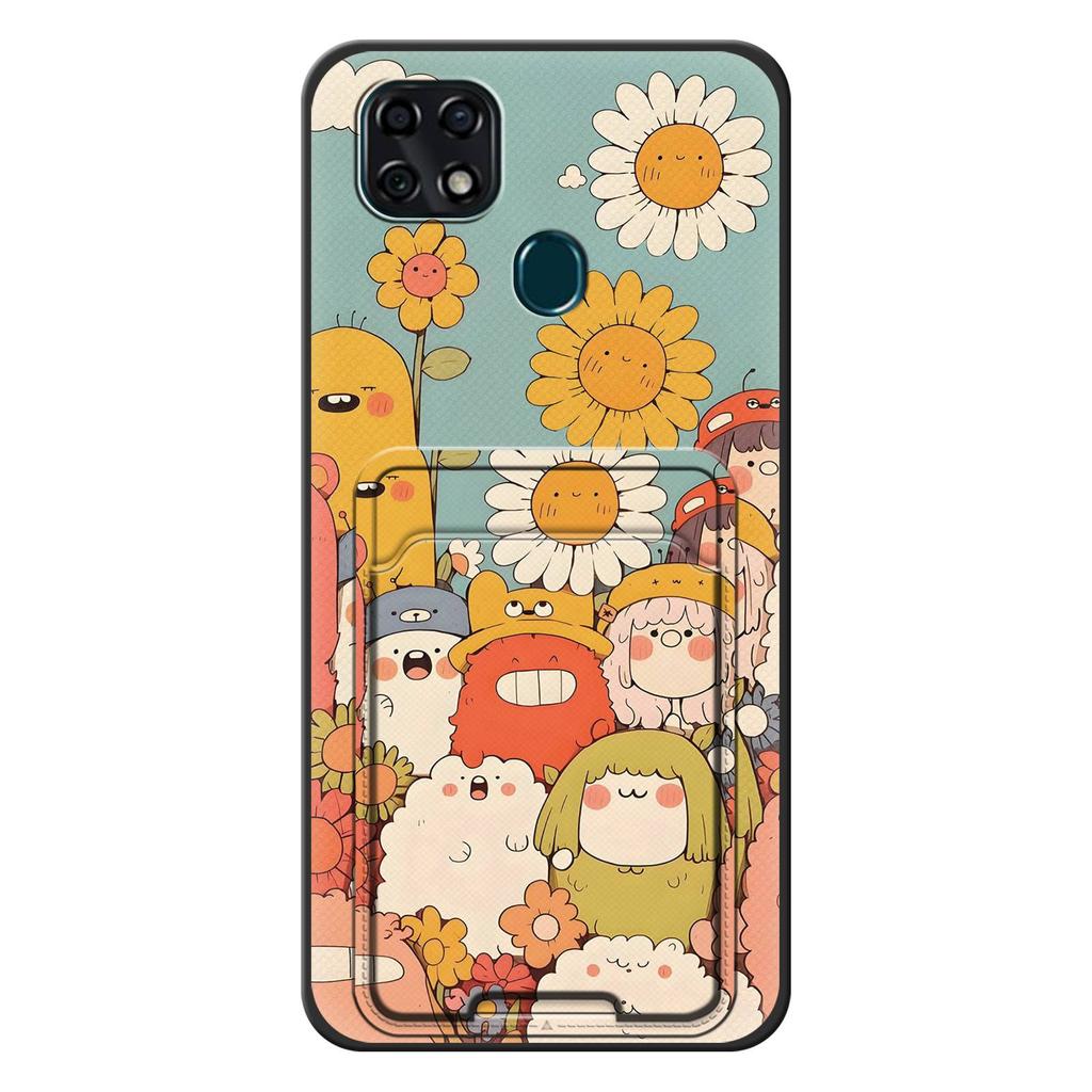 Soft Case Graffiti Phone Case For ZTE Blade 20 Anti-dust Shockproof Card Sleeve Fashion Design Protective Cute Cartoon