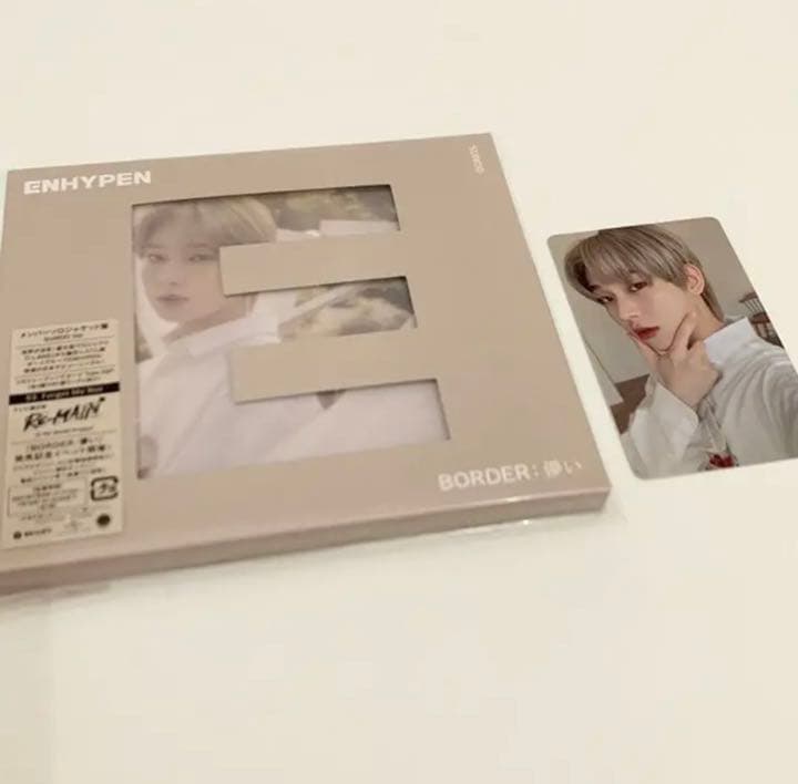 

[USED] ENHYPEN Sunoo s Hakanai solo CD jacket