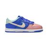 Nike Dunk Low SE PS Salmon Toe Kids joggesko Blue Hyper-Royal Emerald-Rise DZ2874-400
