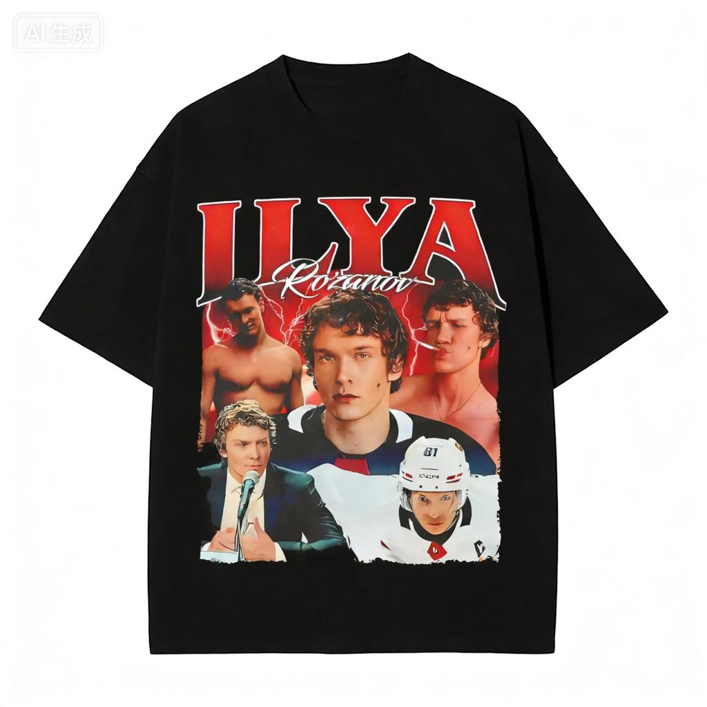 Shane Hollander Heated Rivalry Tshirt Hollanov Tops Hudson Williams Connor Storrie Tee Ilya Rozanov Shane Hollander Clothing