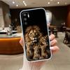 Animal Lion Phone Case for Motorola Edge 20 30 S30 40 50 Fusion Lite Plus Pro Ultra Neo One Action Zoom Hyper Power Macro Vision