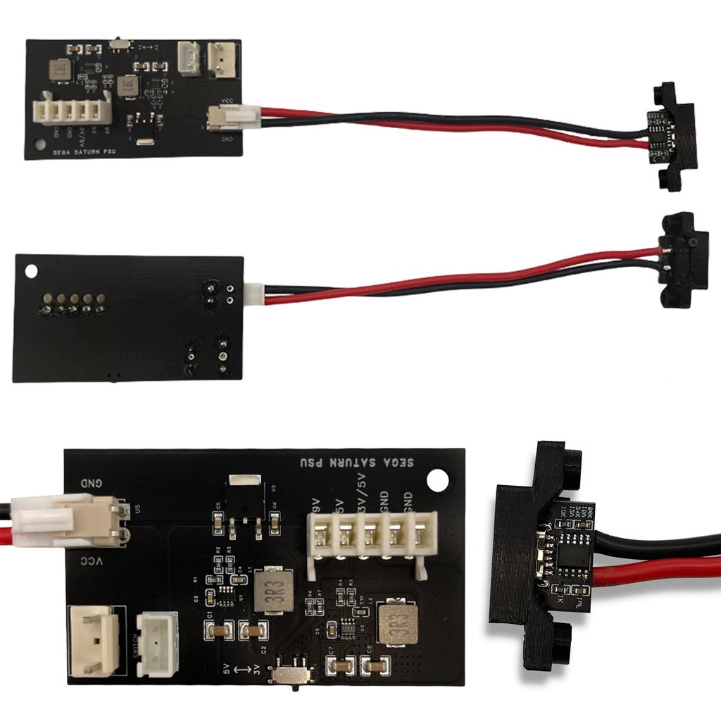 Power Board For SEGAs Saturns Game Console Type-C Interface for Dreamcast PSU Game Console 12V3A Modification Power Board Module