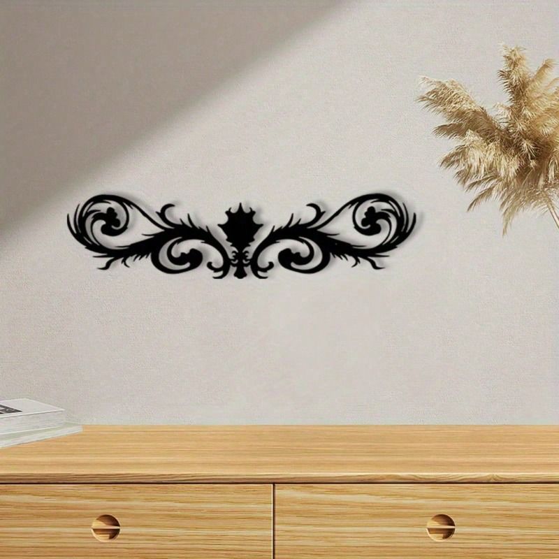 Vintage Wrought Iron Wall Art Sculpture Holiday Home Decor