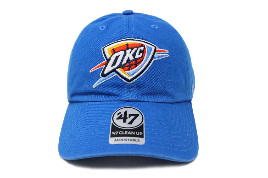 47 Brand Cap 47 CLEAN UP NBA Western Conference Oklahoma City Thunder Oklahoma City Thunder Free Size