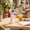 Compact Design Mini Fan Rechargeable Digital Fan On-the-Go Handheld Fan  Walking Use