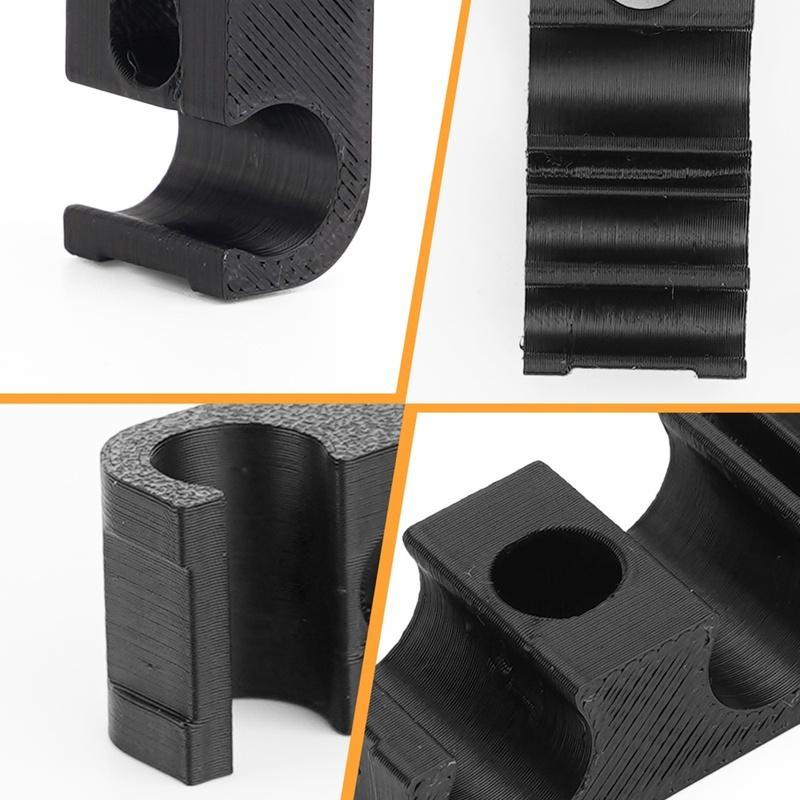 12 PCS Brake Line Holder Fuel Pipe Bracket Plastic Mount For BMW E30 Replace 1612177005