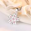 Silver Plated Necklace Pendant Accessories Cute Sweet Spring Item Jewelry, Female