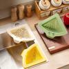 Kitchen Sink Strainer Basket Magnetic Corner Drainer Triangular Sink Food Catcher Basket Suction Cup Sink Filter Rack Tools