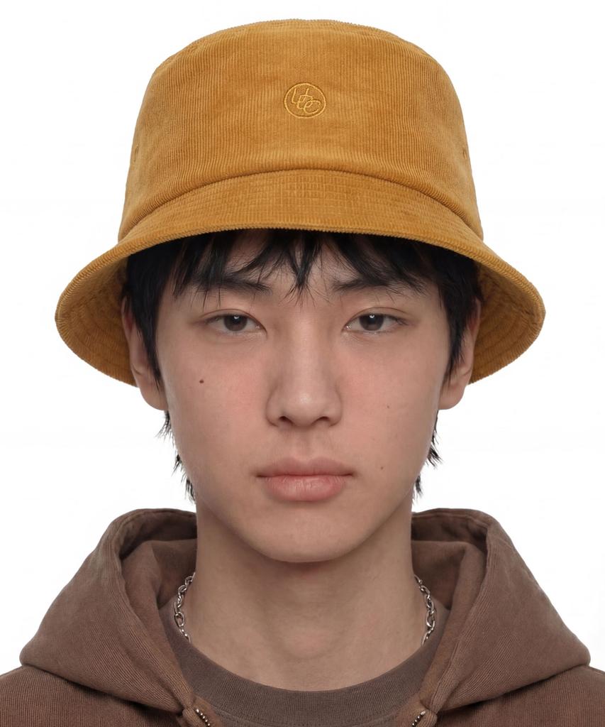 Eondeokeonteulol Corduroy Bucket Hat Square Bucket / Union Udc / Cd Mustard