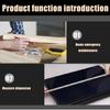 Pocket Size Retractable Measuring Tape Keychain Tape Measure Small Steel Tape Measure Portable Measurement Tool 2 Meter