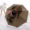 1pc Dachshund Open/Close Folding Umbrella, All- Portable Umbrella for & Men, Stylish Accessory (Holiday Gift) 8-Rib yy251213196