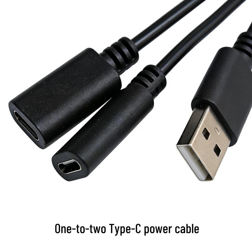 Adjustable USB to DC38135 Type-C Power Extension Cable