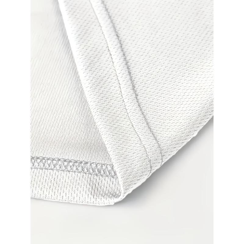 European sizes Men's Casual Sporty Fashion Trend Fitness Outdoor Home Short Sleeve T-shirt, Featuring 2D Printed Patterns