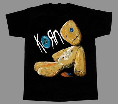 Korn Issues Rock Band Albums Tour Black Unisex T-Shirt