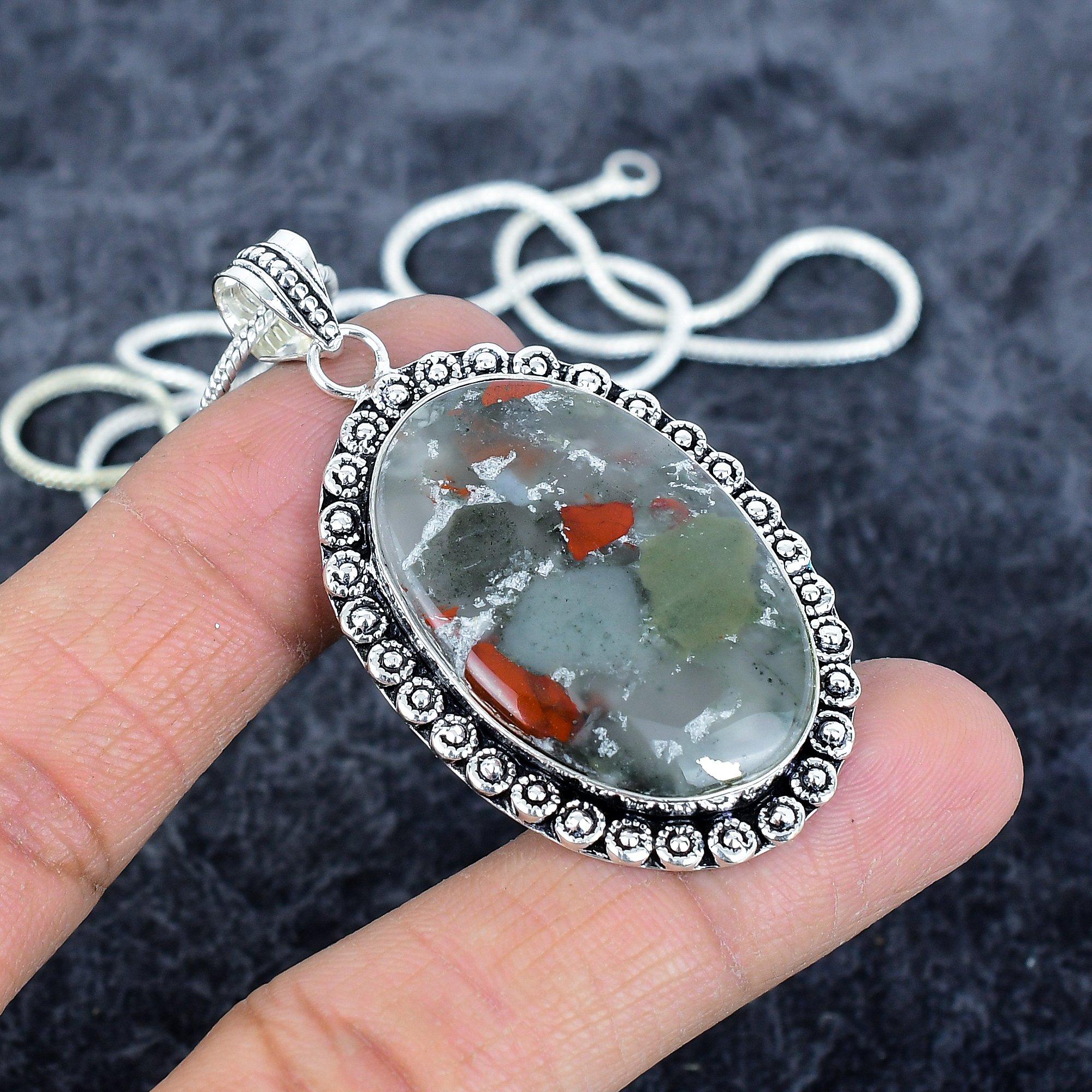 

Boulder Opal Gemstone Handmade 925 Sterling Silver Jewelry Pendant 2.36 M-2878