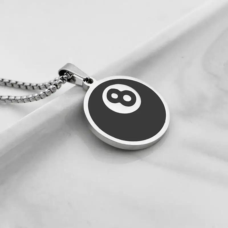 Titanium Steel Scared Cat Necklace For Women Men Korea Fashion Kpop Black Cat Pendant Sweater Chain Couple  Party Gift