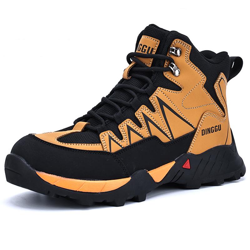 High Quality Security Boots Men Shoes Puncture-Proof Work Boots Steel Toe Shoes Work Sneakers Safety Boot for Engineers Non-slip