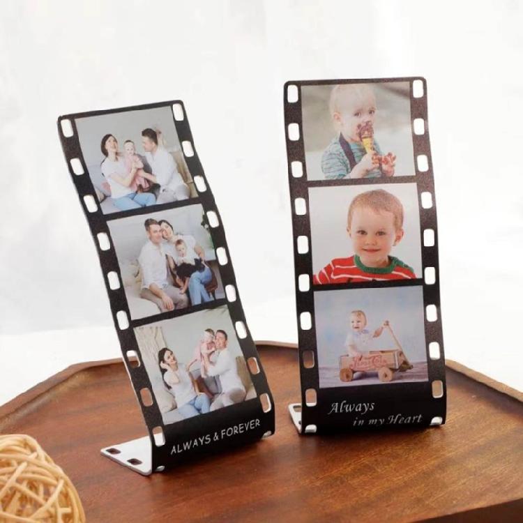 Sublimation Blank Photo Frame DIY Aluminum Picture Frames Tabletop Ornaments
