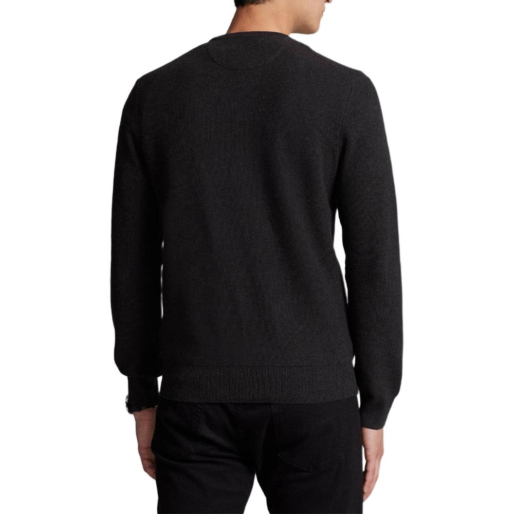 Polo Ralph Lauren FW24 Knitwear Standard Men's Charcoal Gray 710918163-005