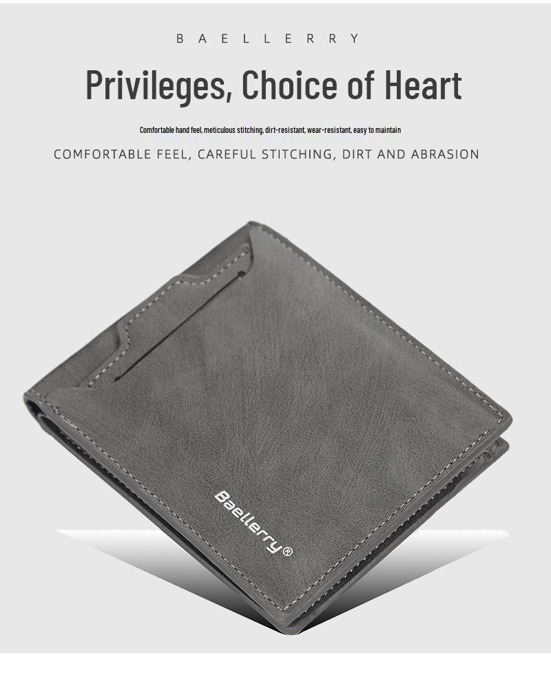 Korean Men's Business Wallet - High-End Multi-Card Holder